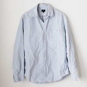 J. Crew Blue Oxford Long sleeve shirt